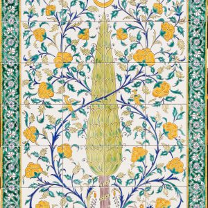 Iznik and Gardenia Border