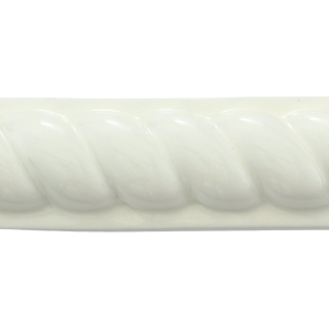 WHITE ANTIQUE ROPE TRIM (HM)- 2"x8"