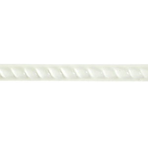 WHITE ANTIQUE ROPE TRIM (HM)- ½"x8"