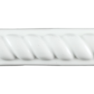 WHITE ROPE TRIM (HM)- 2"x8"