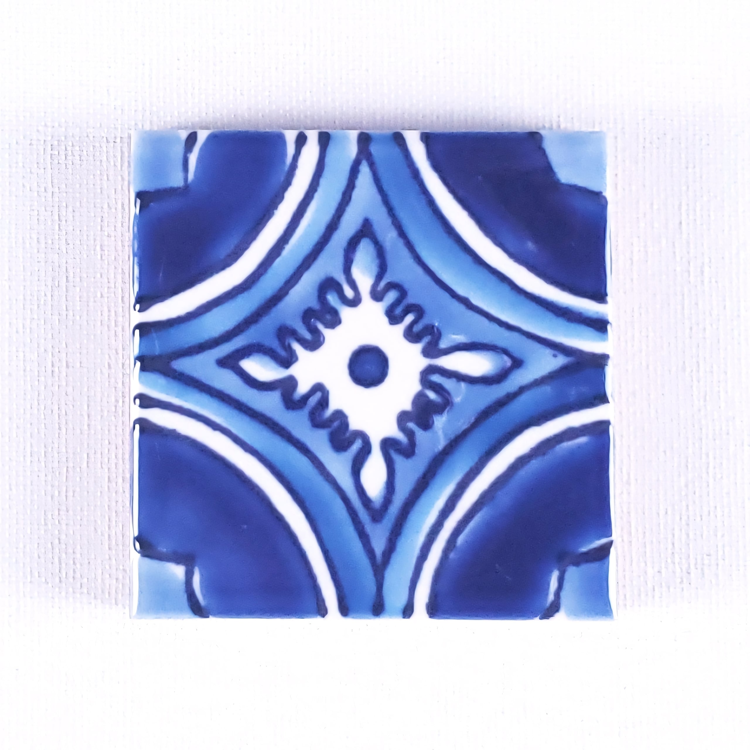 SANTA FE BLUE HP- 2"x2"