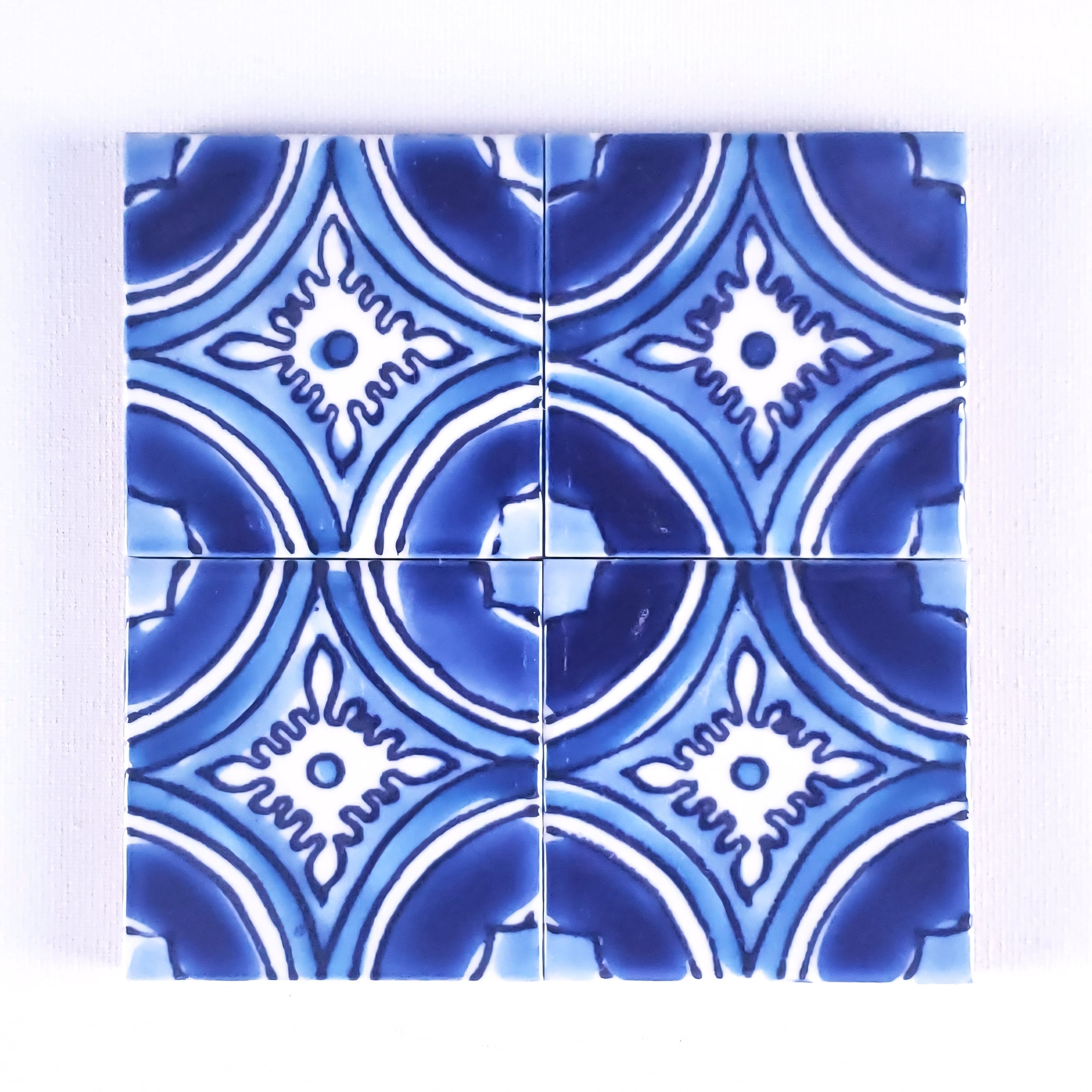 SANTA FE BLUE HP- 2"x2" - Image 2