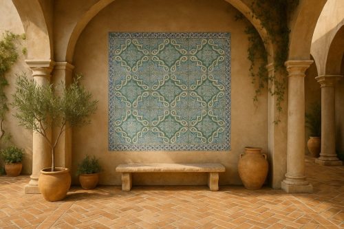 Artisano Positano courtyard